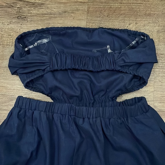 NWT navy strapless Petal and Pup dress - Picture 10 of 10
